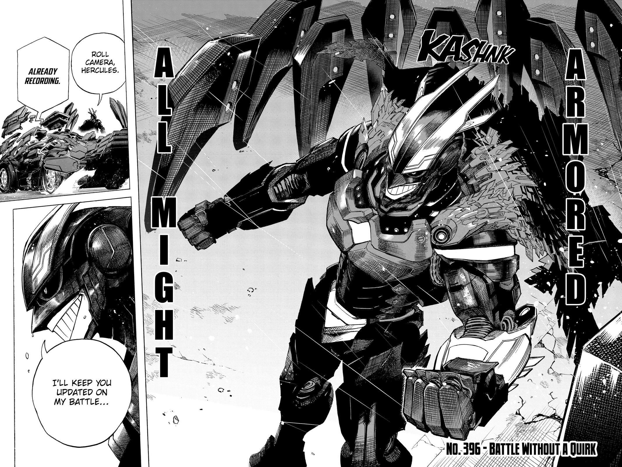 Read My Hero Academia (Colored) chapter 396 image 3 on Lezhin
