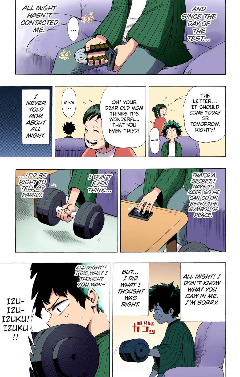 Read My Hero Academia (Colored) chapter 4 image 10 on Lezhin