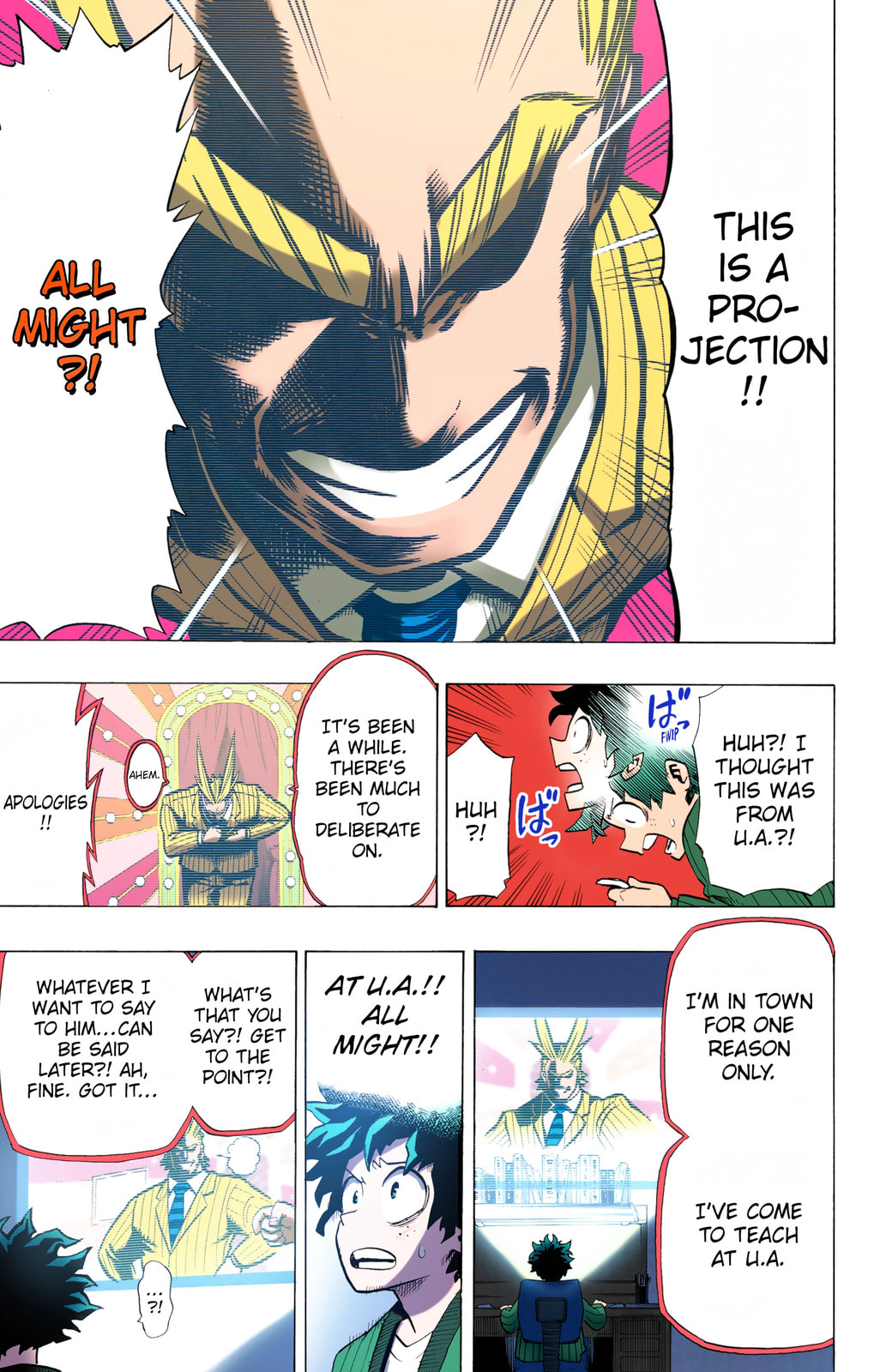Read My Hero Academia (Colored) chapter 4 image 12 on Lezhin