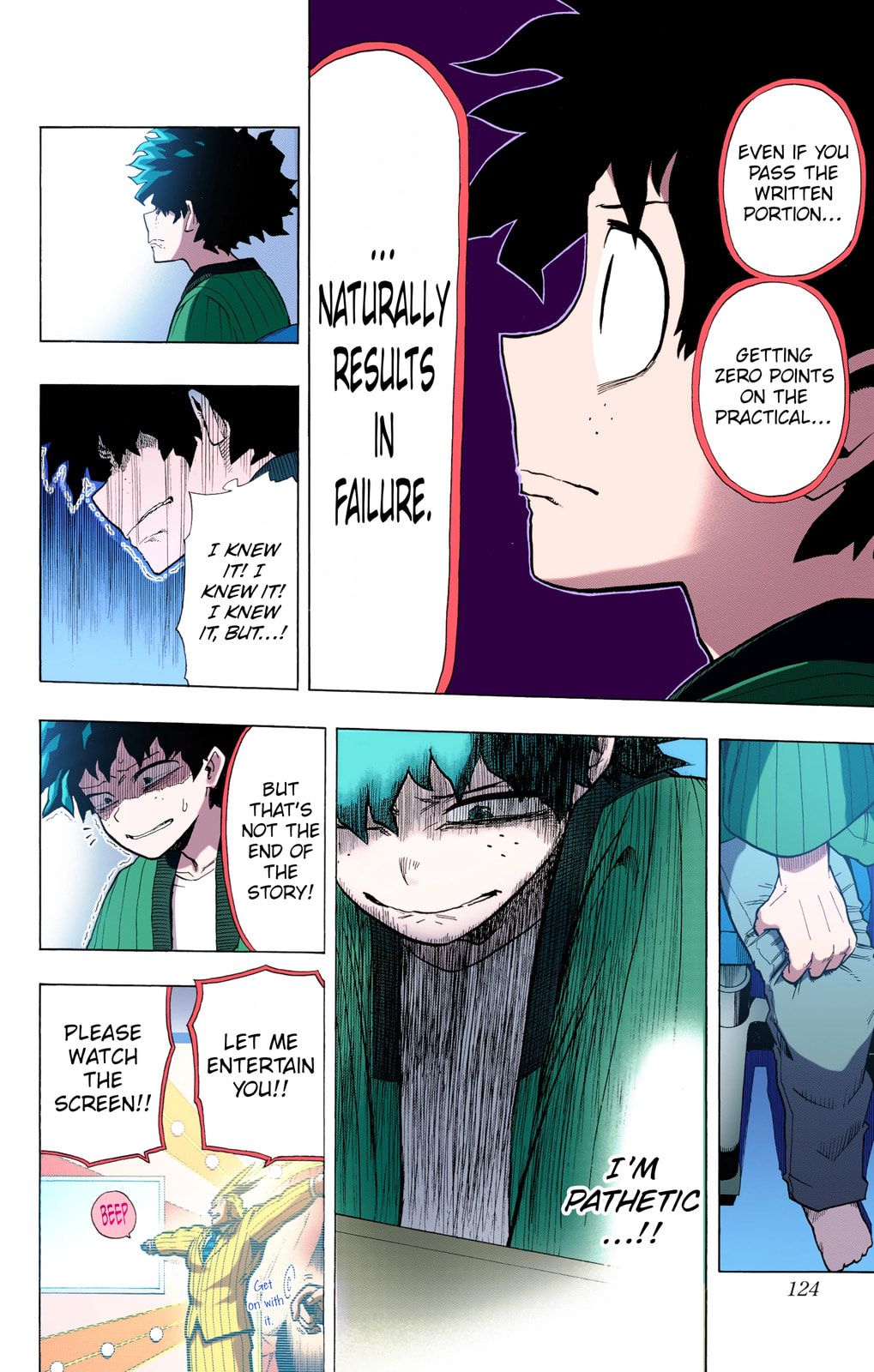 Read My Hero Academia (Colored) chapter 4 image 13 on Lezhin