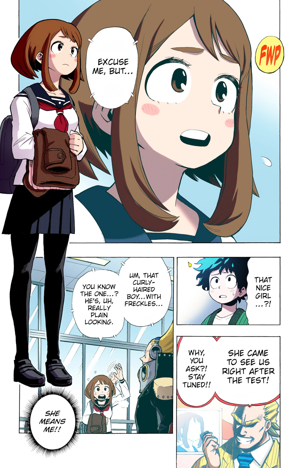 Read My Hero Academia (Colored) chapter 4 image 14 on Lezhin