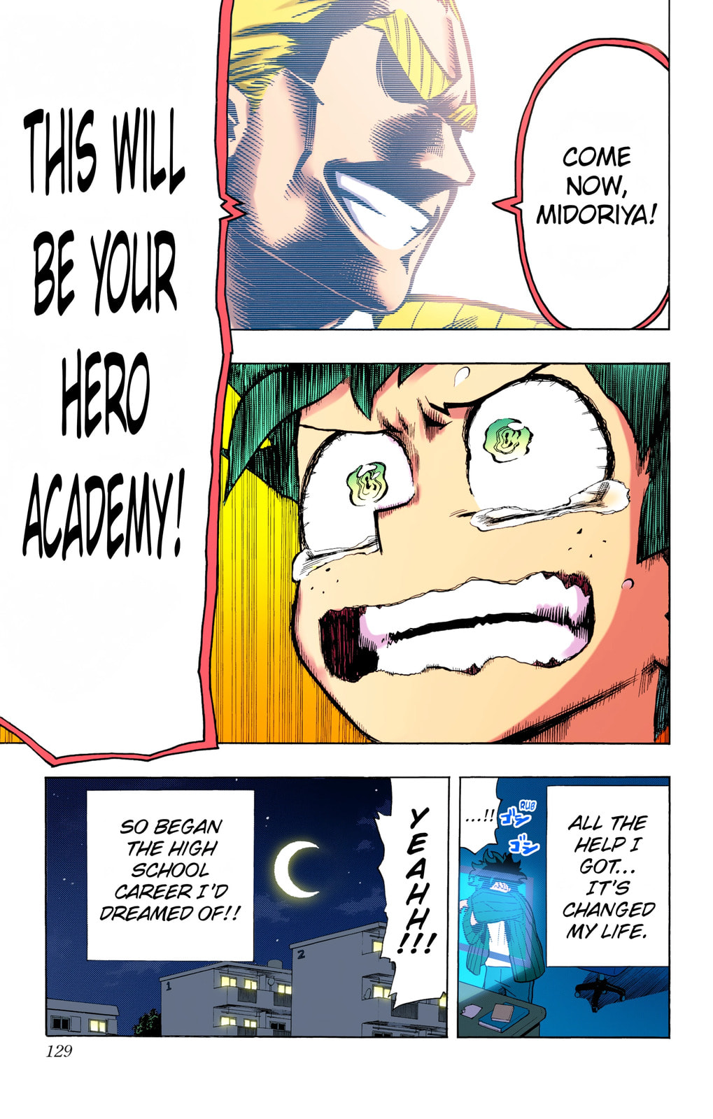 Read My Hero Academia (Colored) chapter 4 image 18 on Lezhin