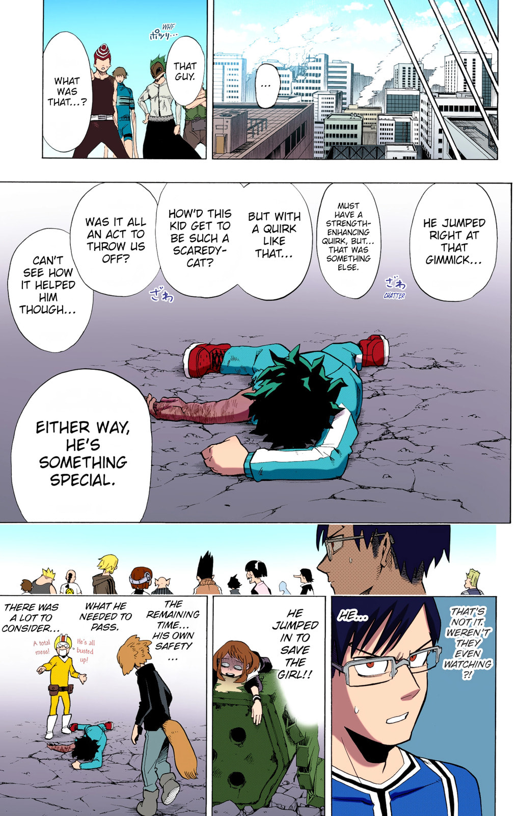 Read My Hero Academia (Colored) chapter 4 image 6 on Lezhin