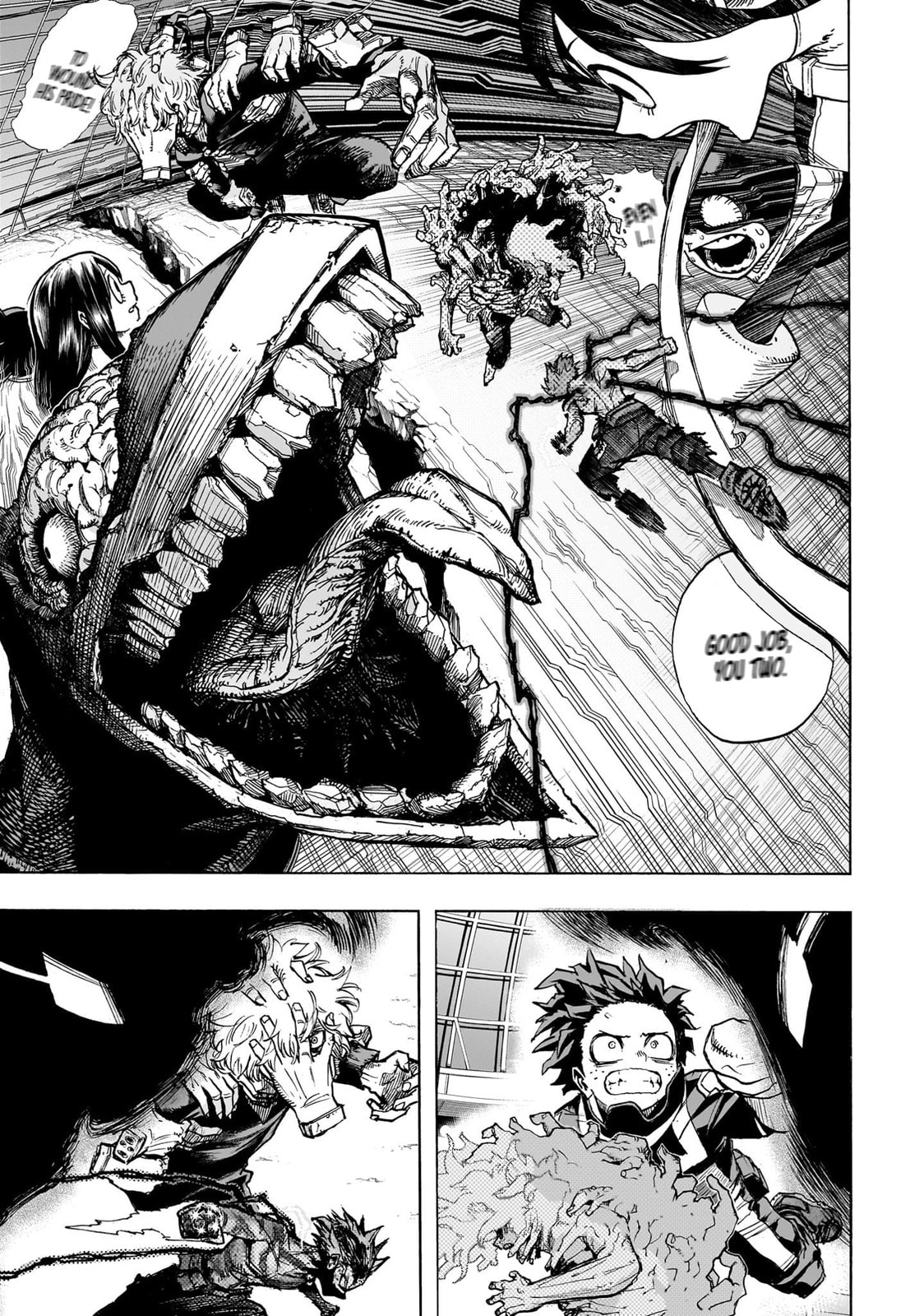 Read My Hero Academia (Colored) chapter 415 image 3 on Lezhin