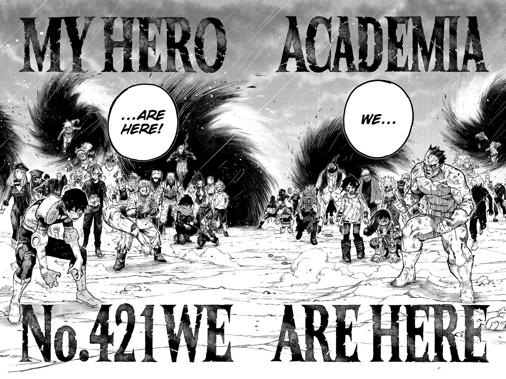 Read My Hero Academia (Colored) chapter 421 image 1 on Lezhin