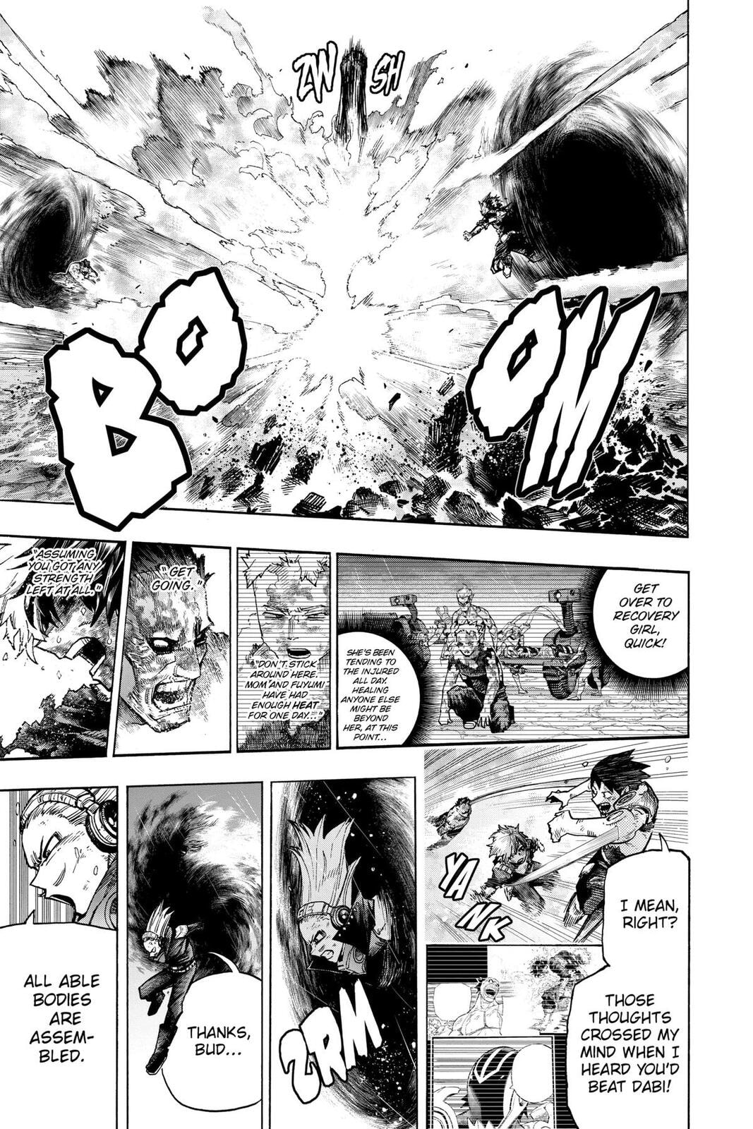 Read My Hero Academia (Colored) chapter 421 image 5 on Lezhin