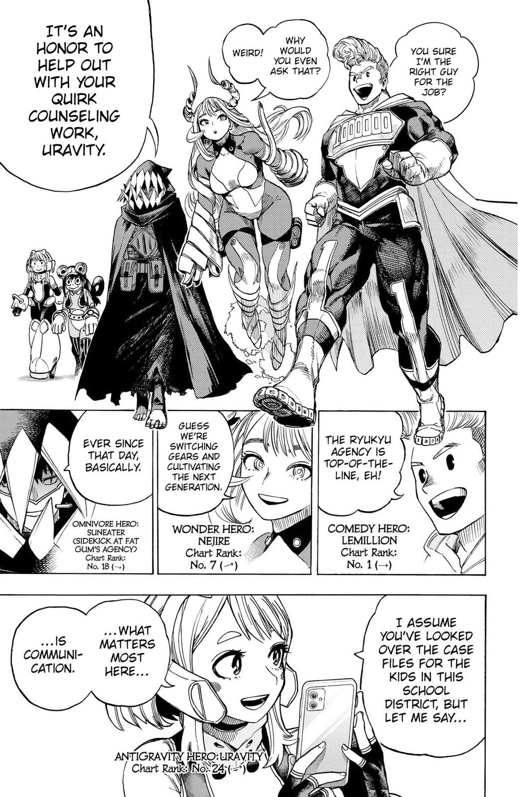 Read My Hero Academia (Colored) chapter 431 image 3 on Lezhin