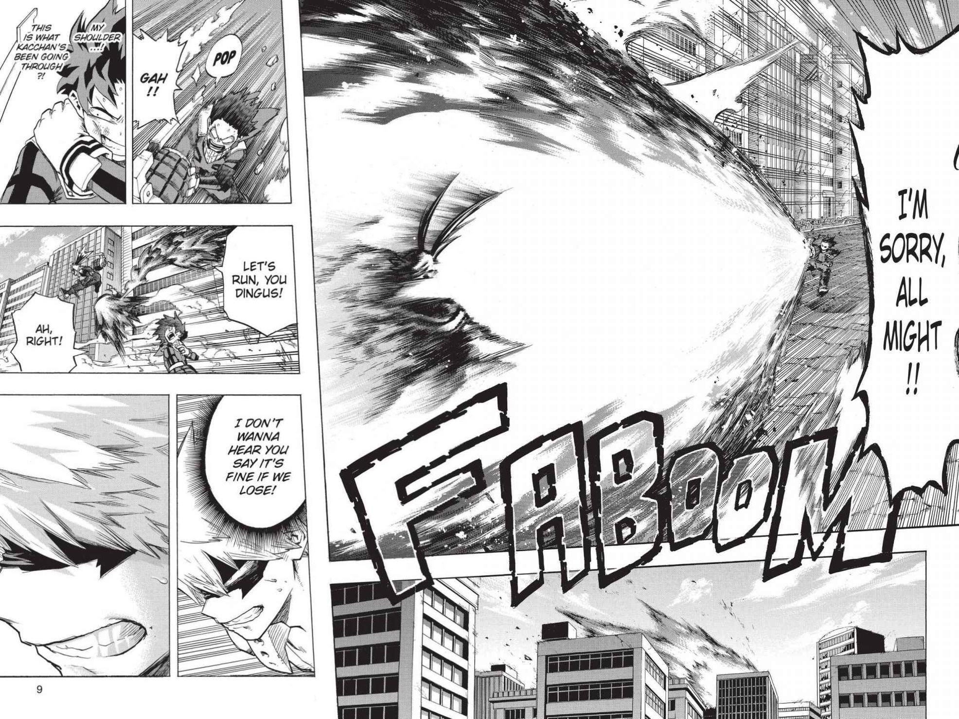 Read My Hero Academia (Colored) chapter 63 image 7 on Lezhin