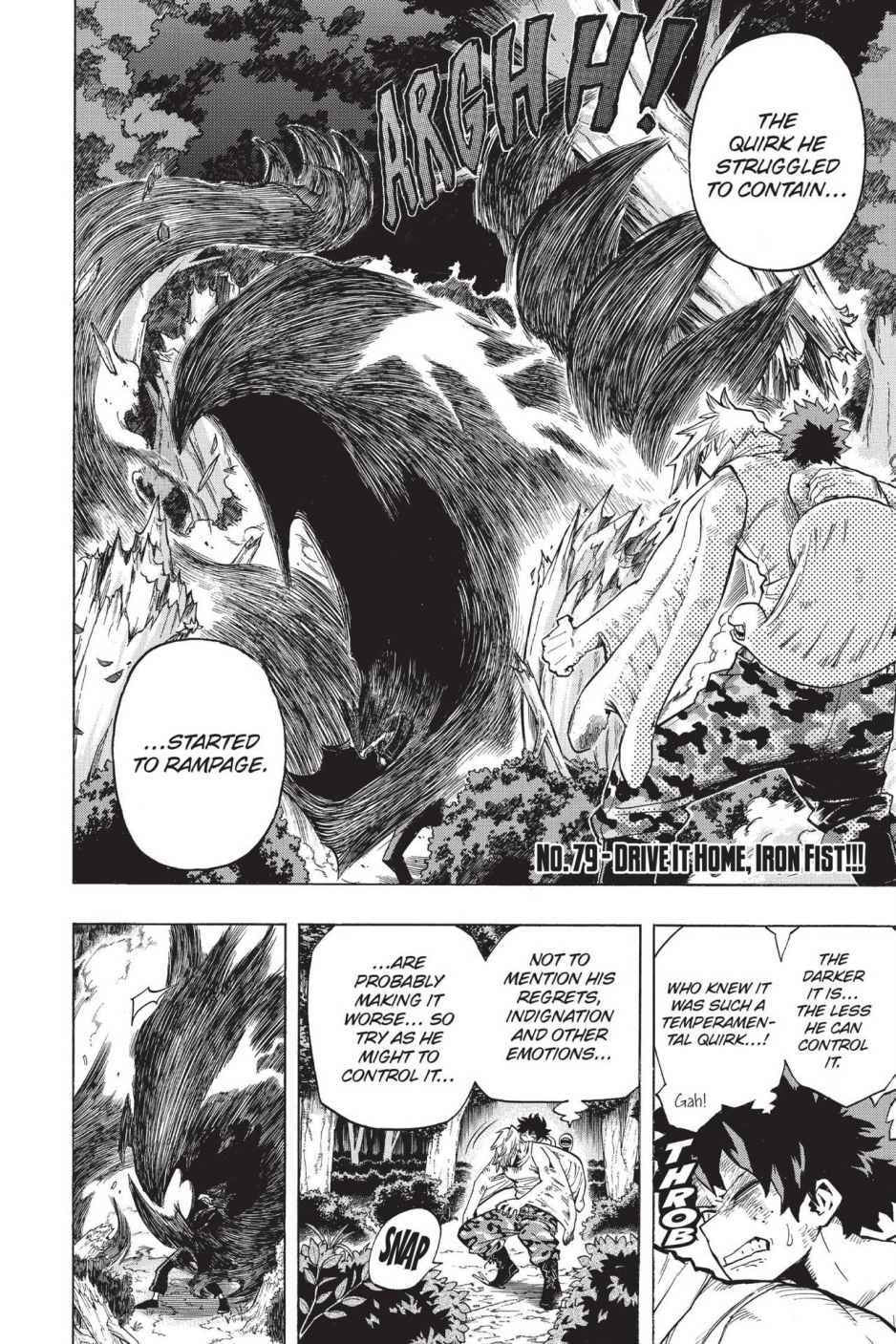 Read My Hero Academia (Colored) chapter 79 image 1 on Lezhin