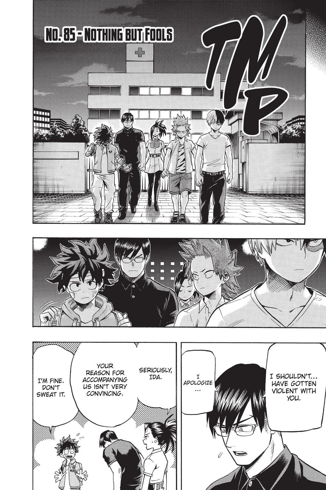 Read My Hero Academia (Colored) chapter 85 image 1 on Lezhin