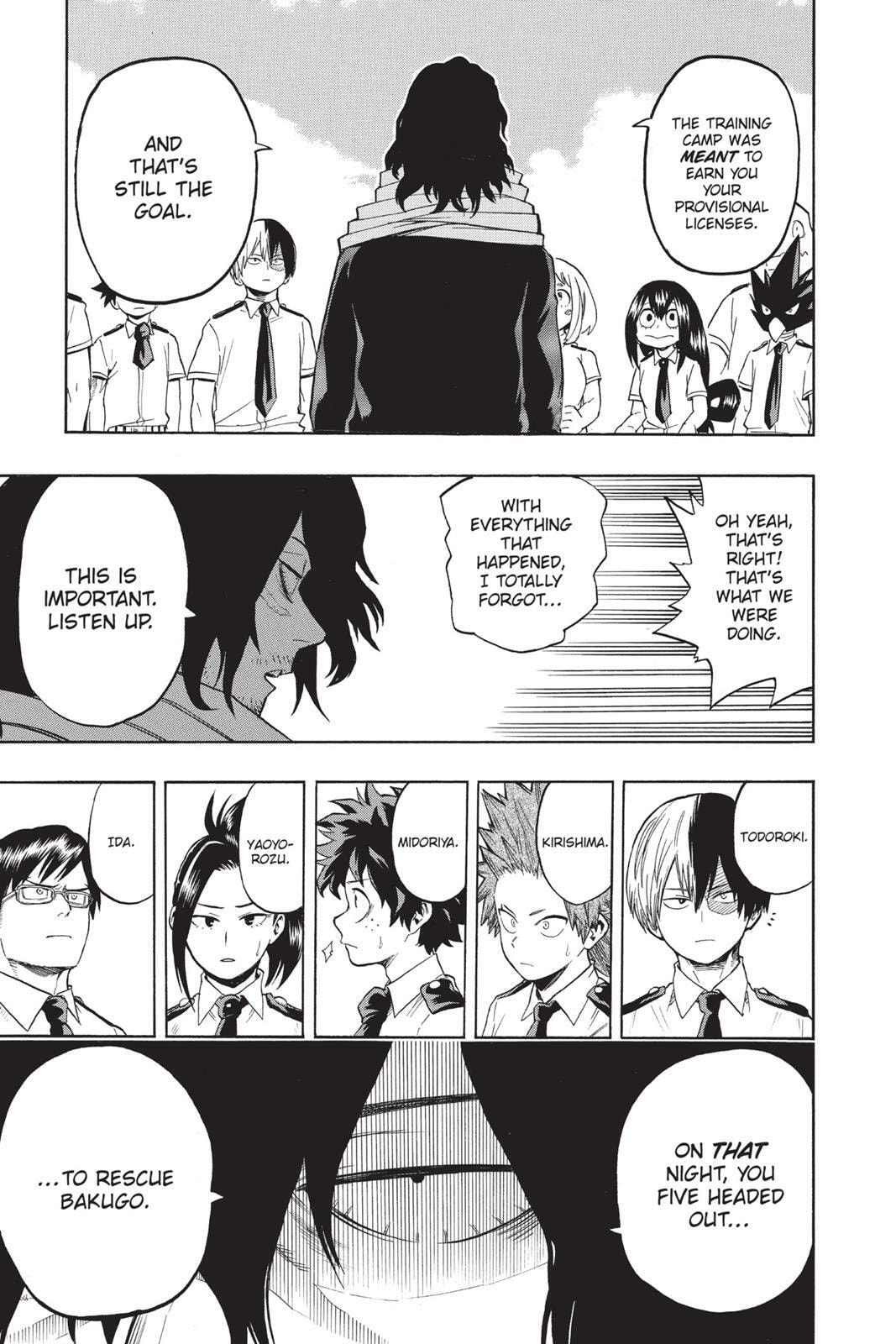 Read My Hero Academia (Colored) chapter 98 image 4 on Lezhin