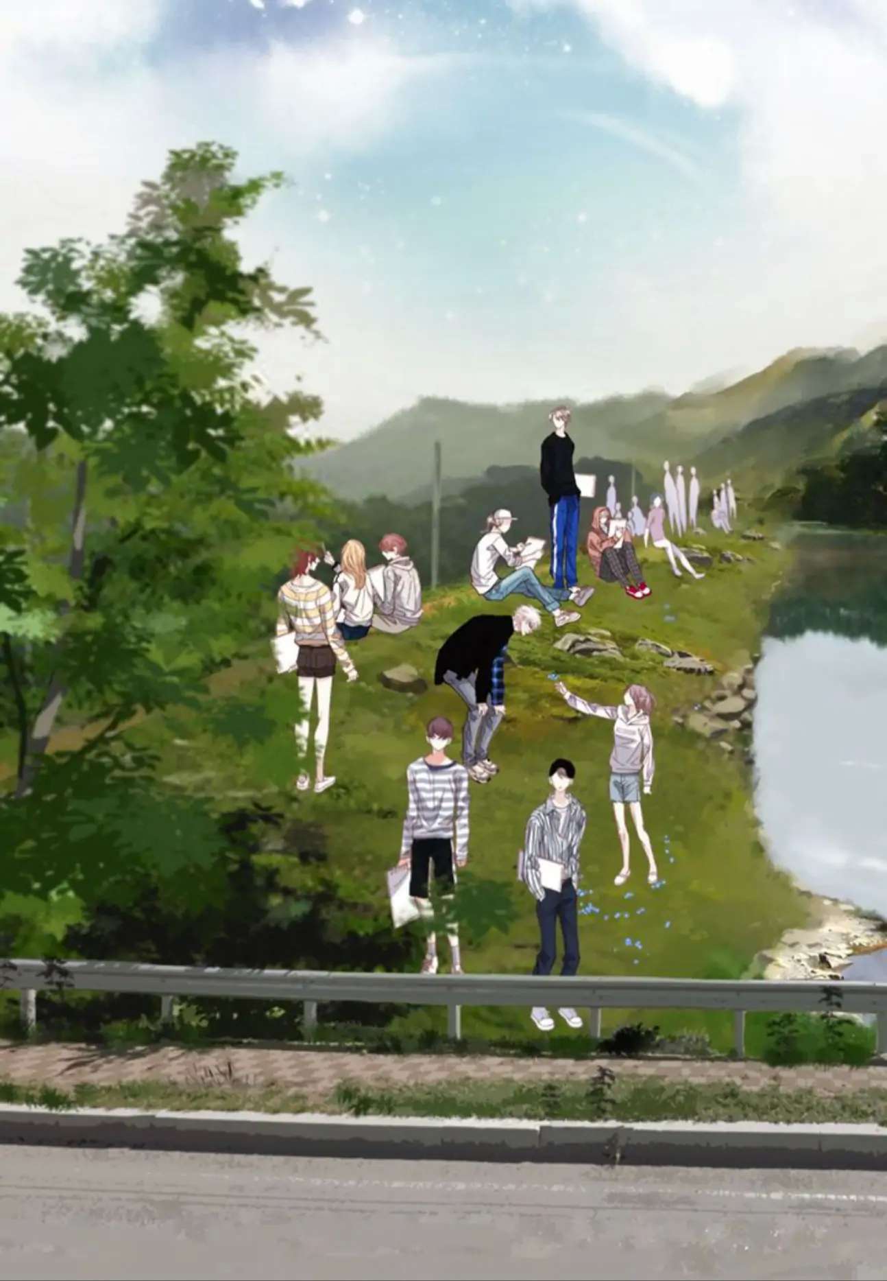 Read My High School Romance chapter 103 image 28 on Lezhin