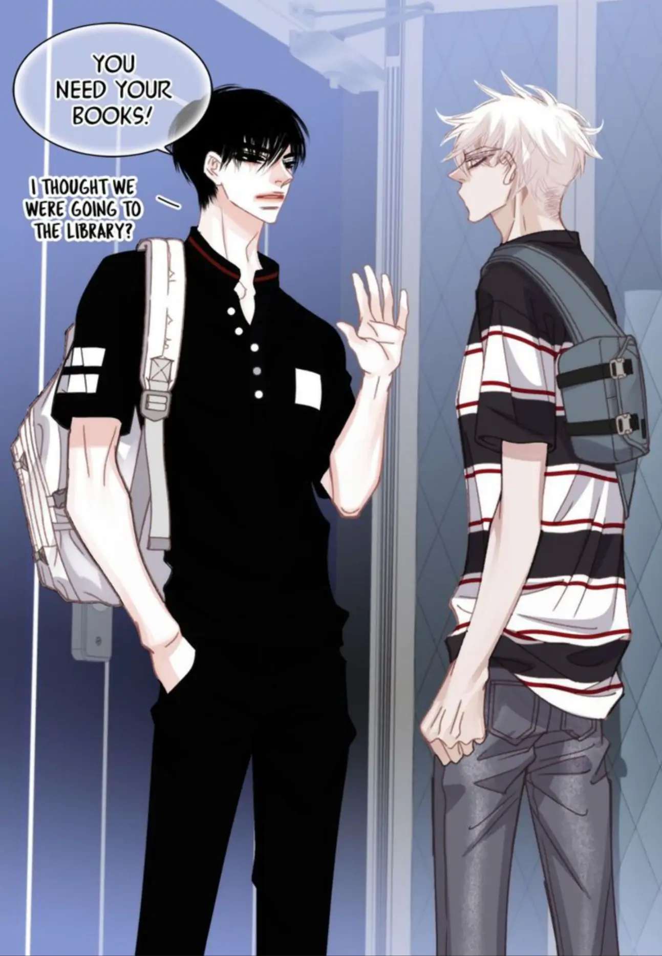 Read My High School Romance chapter 105 image 2 on Lezhin