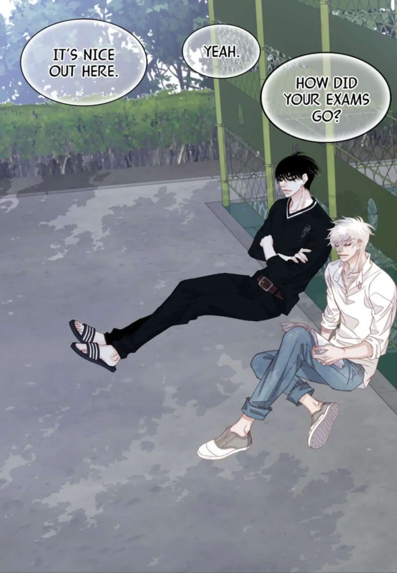 Read My High School Romance chapter 105 image 57 on Lezhin