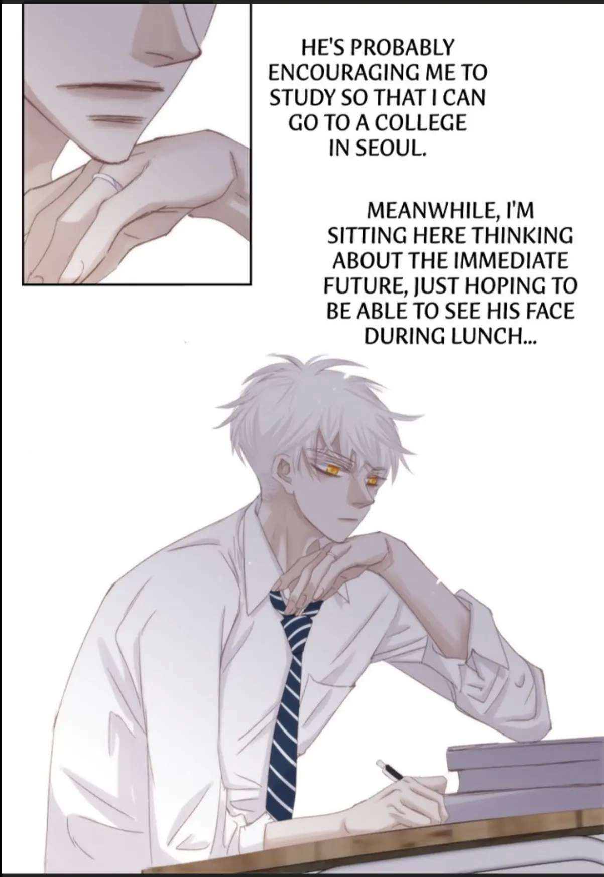 Read My High School Romance chapter 50 image 21 on Lezhin