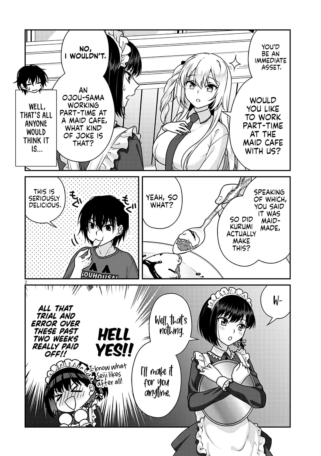 Read My Ideal Girlfriend chapter 33 image 2 on Lezhin