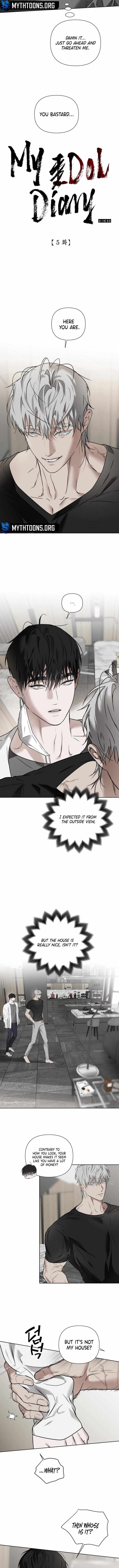 Read My Idol Diary chapter 5 image 3 on Lezhin