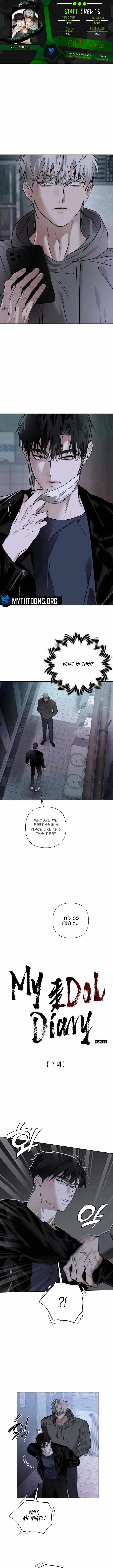 Read My Idol Diary chapter 7 image 1 on Lezhin