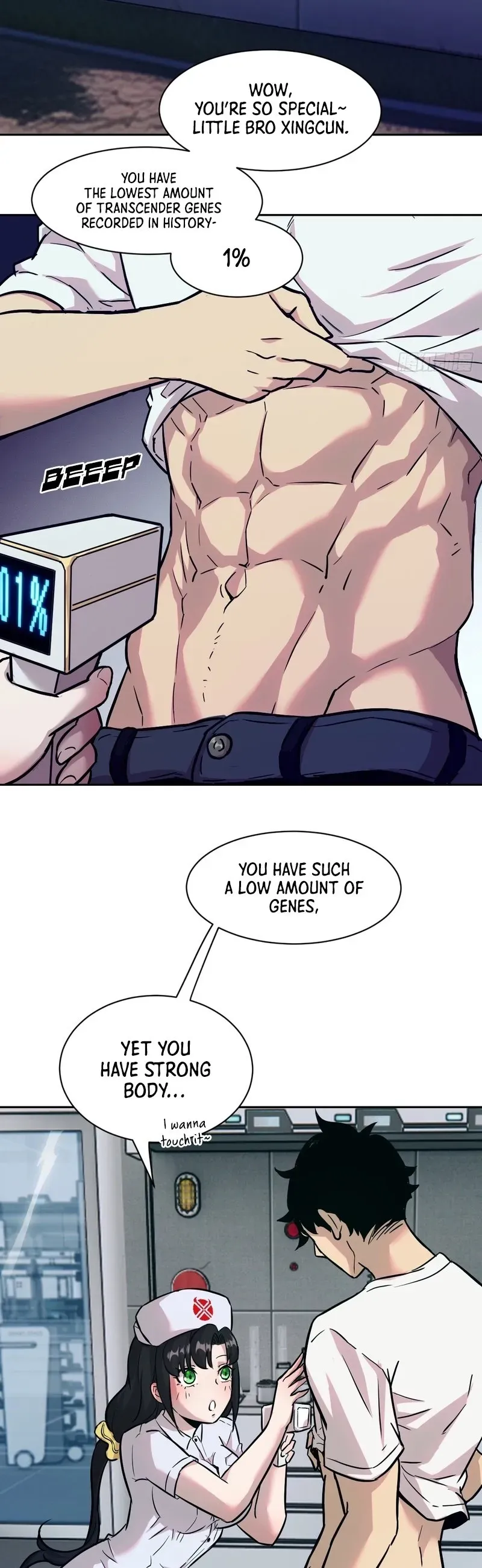 Read My Left Hand Can Mutate chapter 5 image 1 on Lezhin