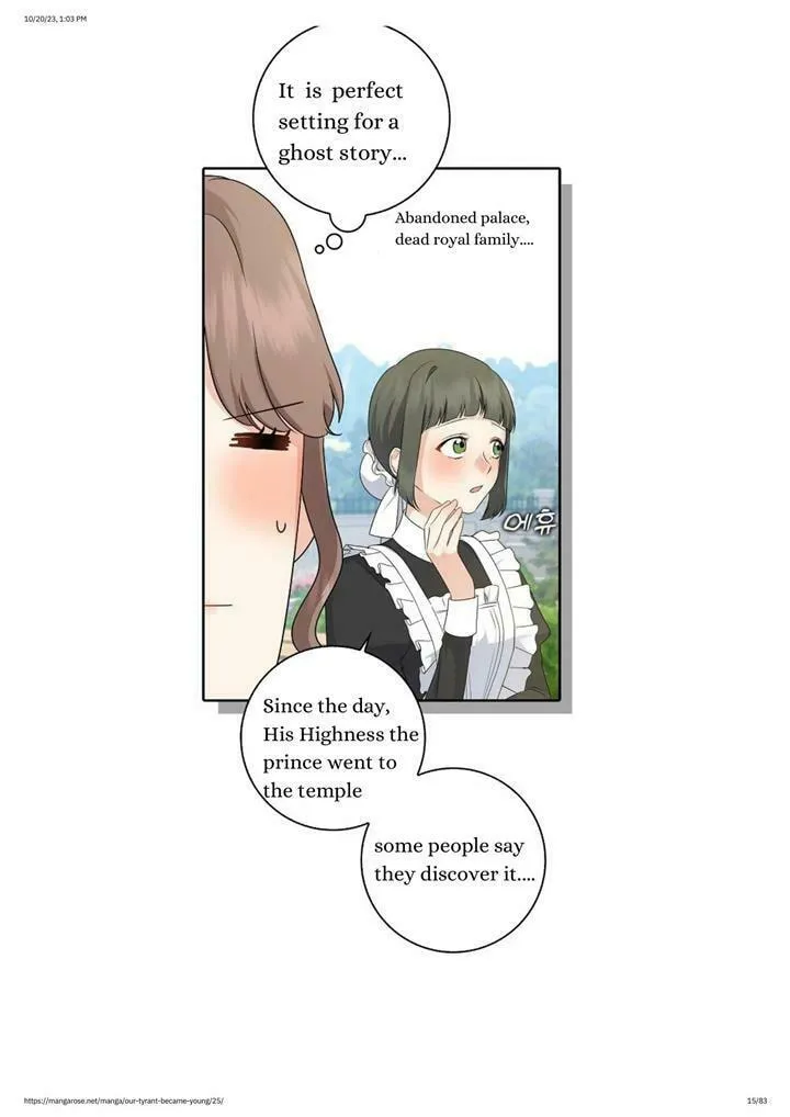 Read My Little Tyrant chapter 25 image 16 on Lezhin