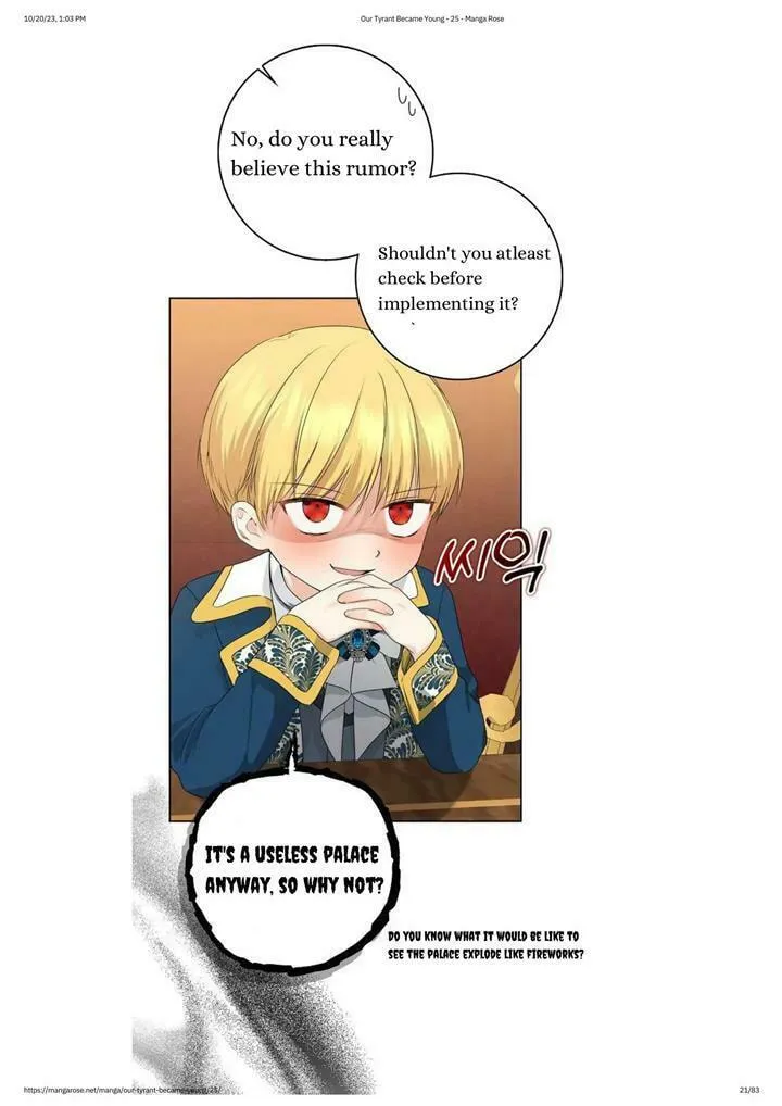Read My Little Tyrant chapter 25 image 22 on Lezhin