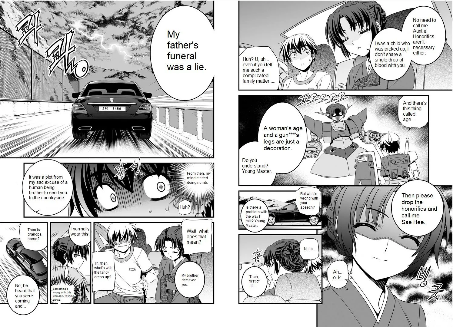 Read My Love Tiger chapter 1.5 image 9 on Lezhin