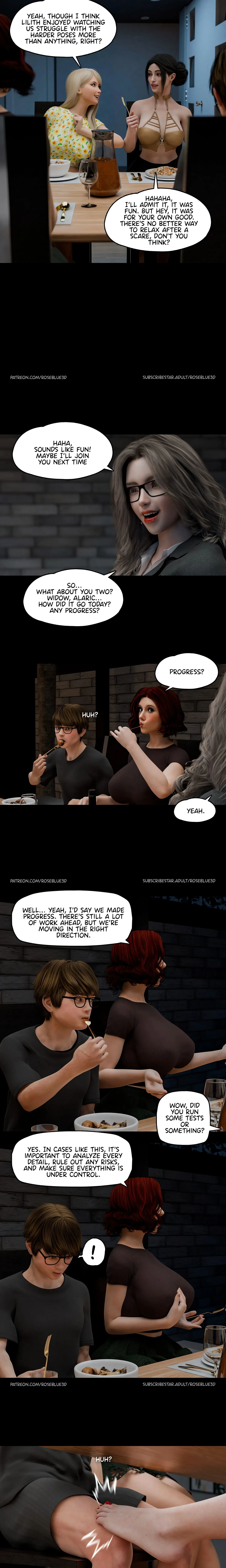 Read My Neighbor’s Widow chapter 35 image 8 on Lezhin