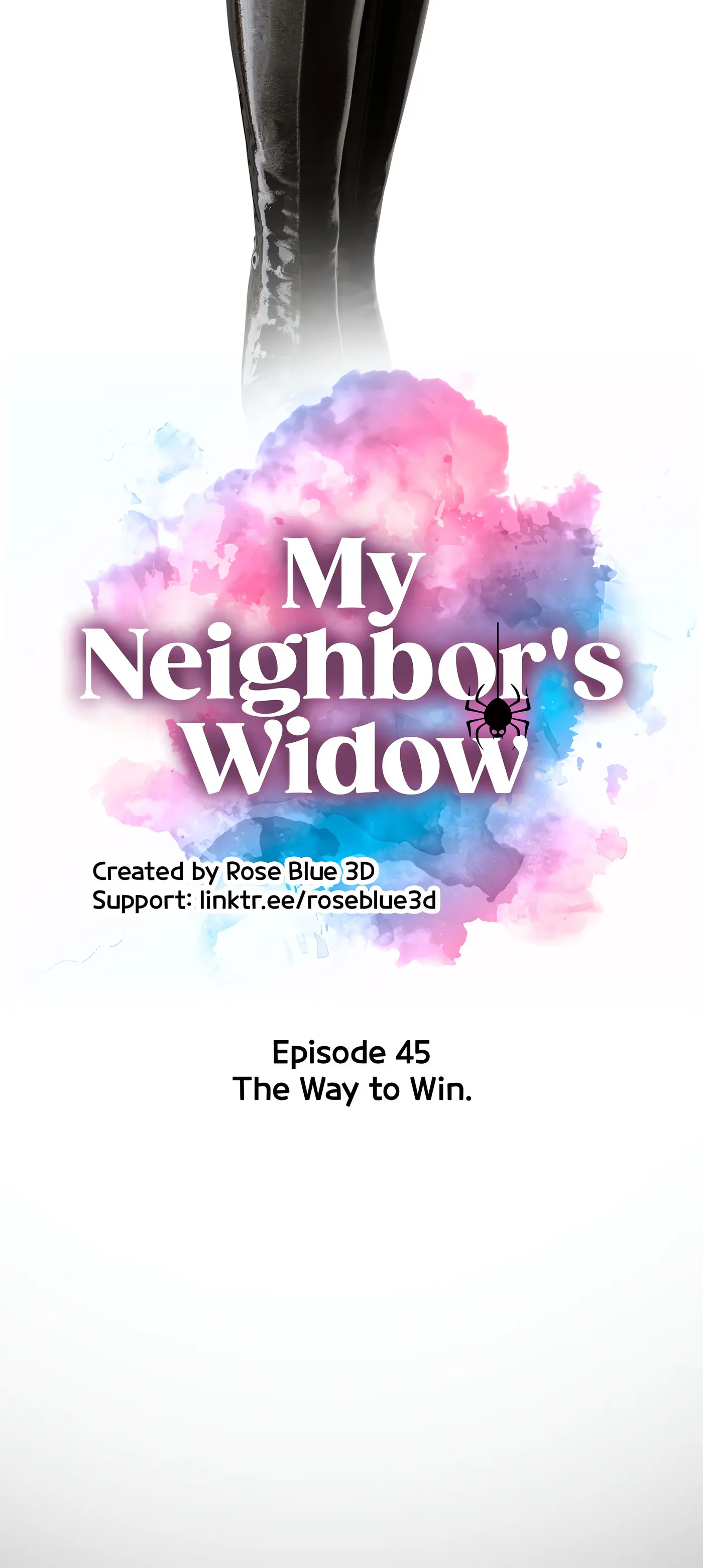 Read My Neighbor’s Widow chapter 45 image 25 on Lezhin