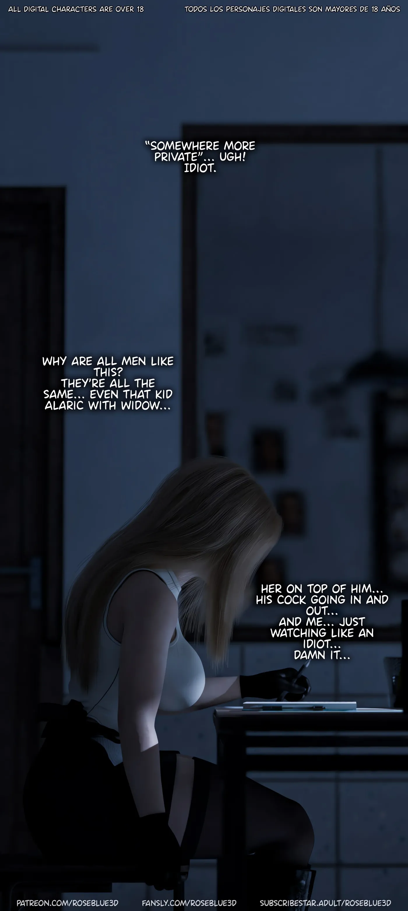 Read My Neighbor’s Widow chapter 52 image 8 on Lezhin