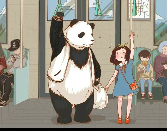My Panda Boyfriend (Colored) Chapter 1 page 2 - 