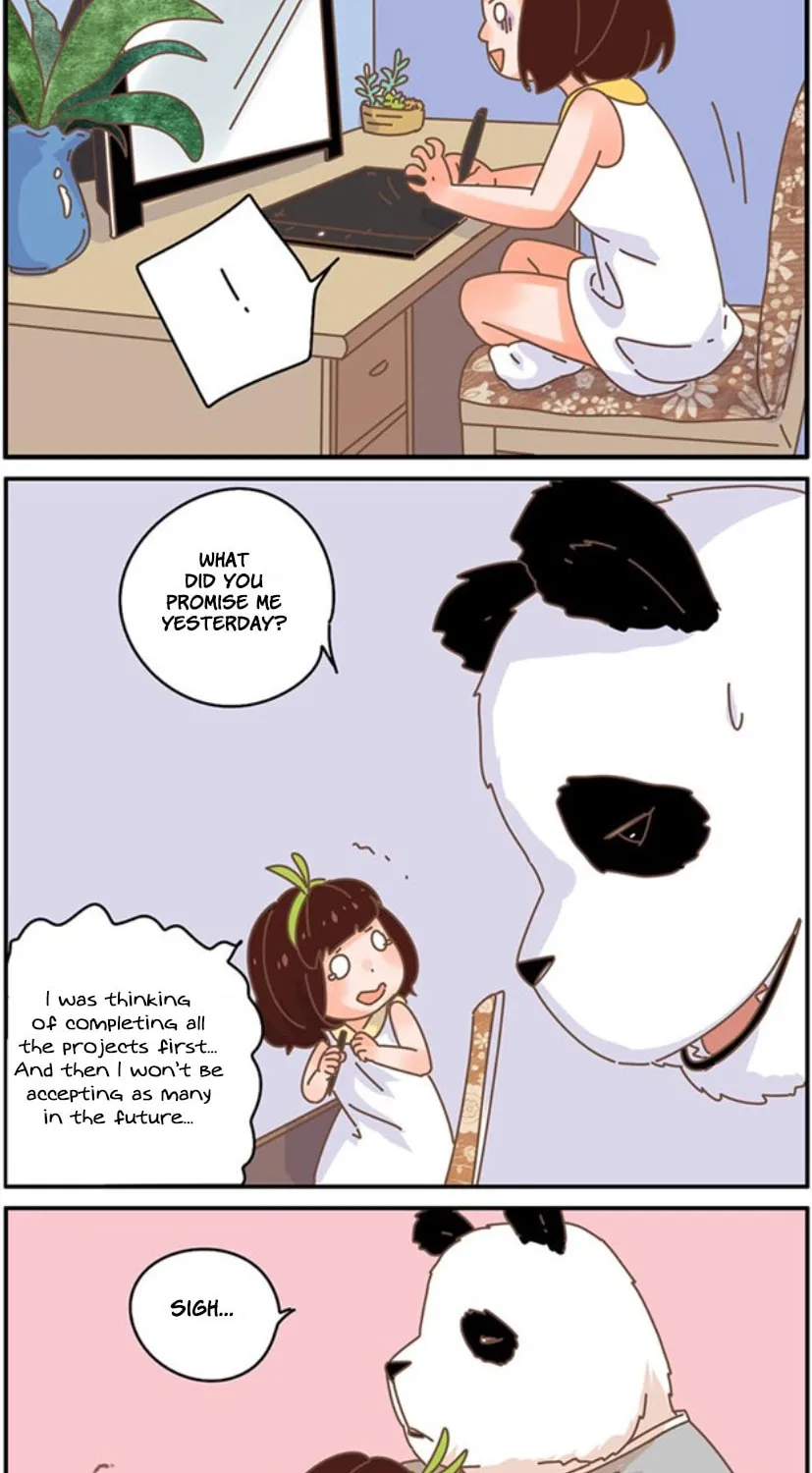 My Panda Boyfriend (Colored) Chapter 32 page 8 - 