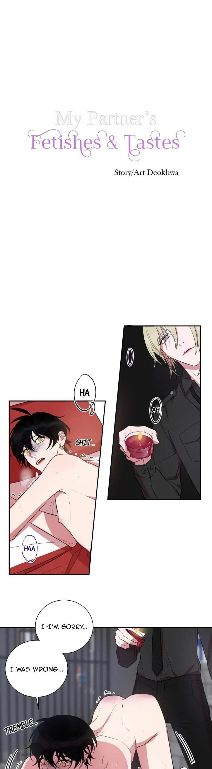 My Partner's Preferences and Fetishes Chapter 21 page 2 - 