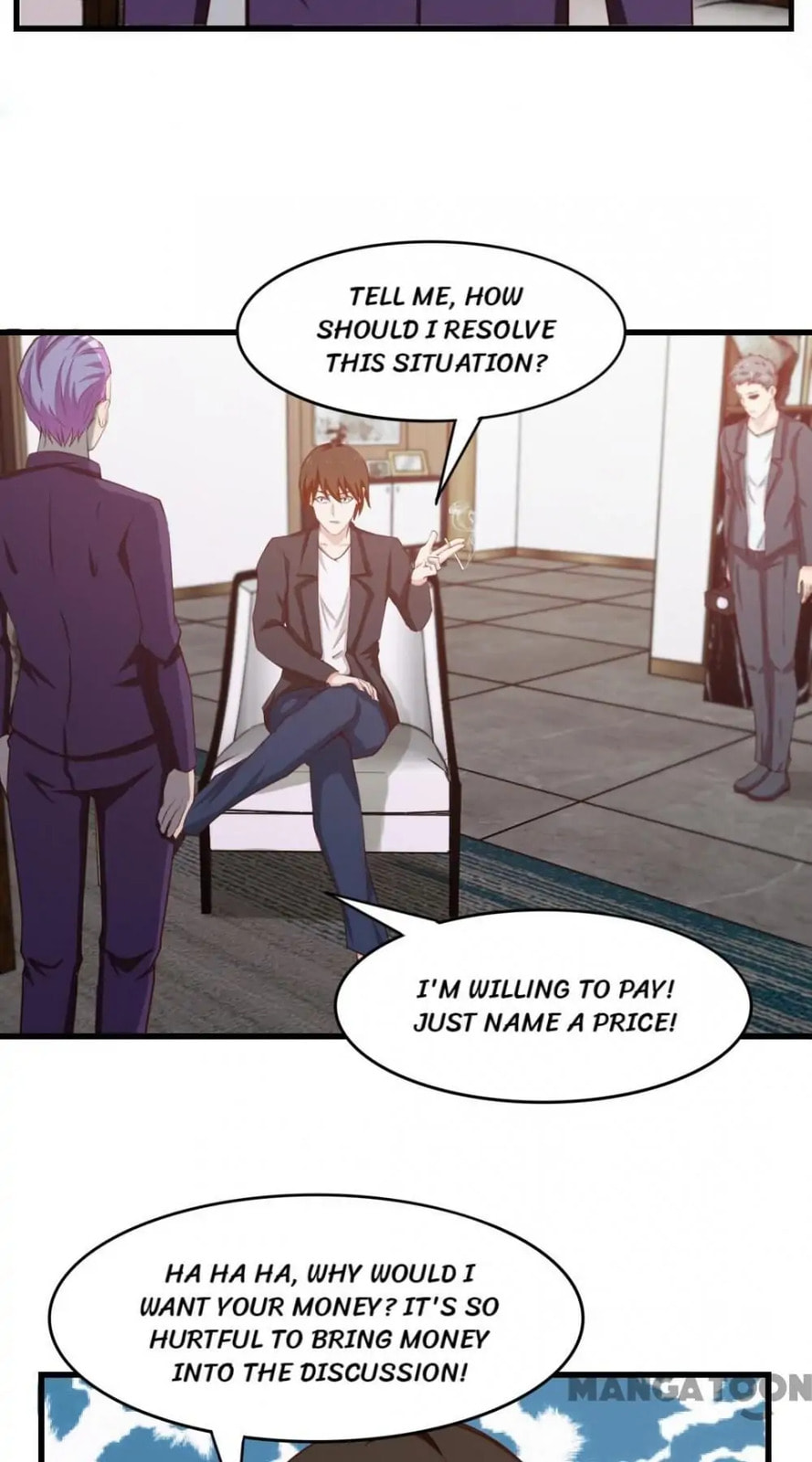 Read My Pretty Tenants (Colored) chapter 113 image 3 on Lezhin