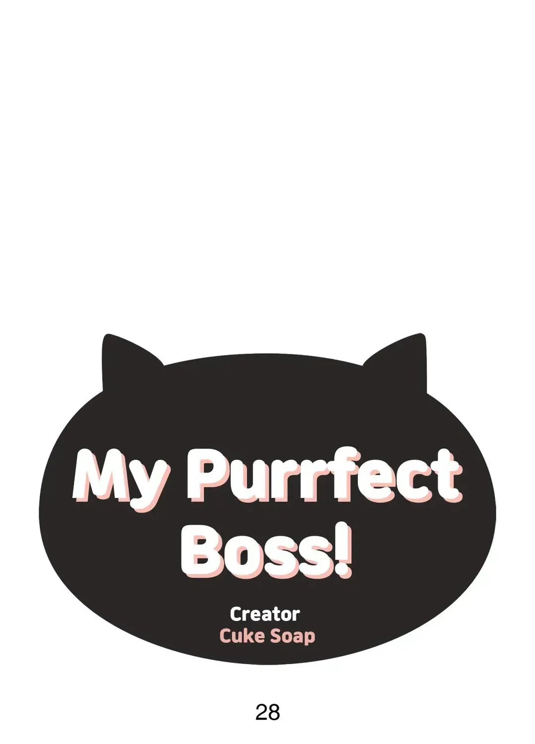 My Purrfect Boss! Chapter 28 page 8 - 