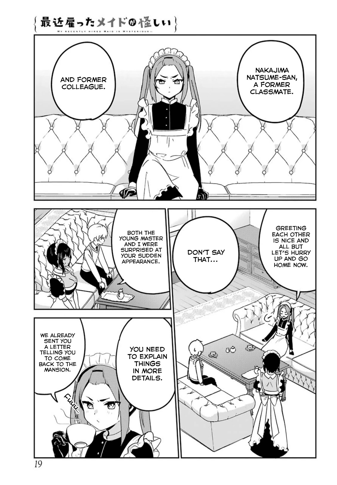 My Recently Hired Maid Is Suspicious (Serialization) Chapter 22 page 4 - 