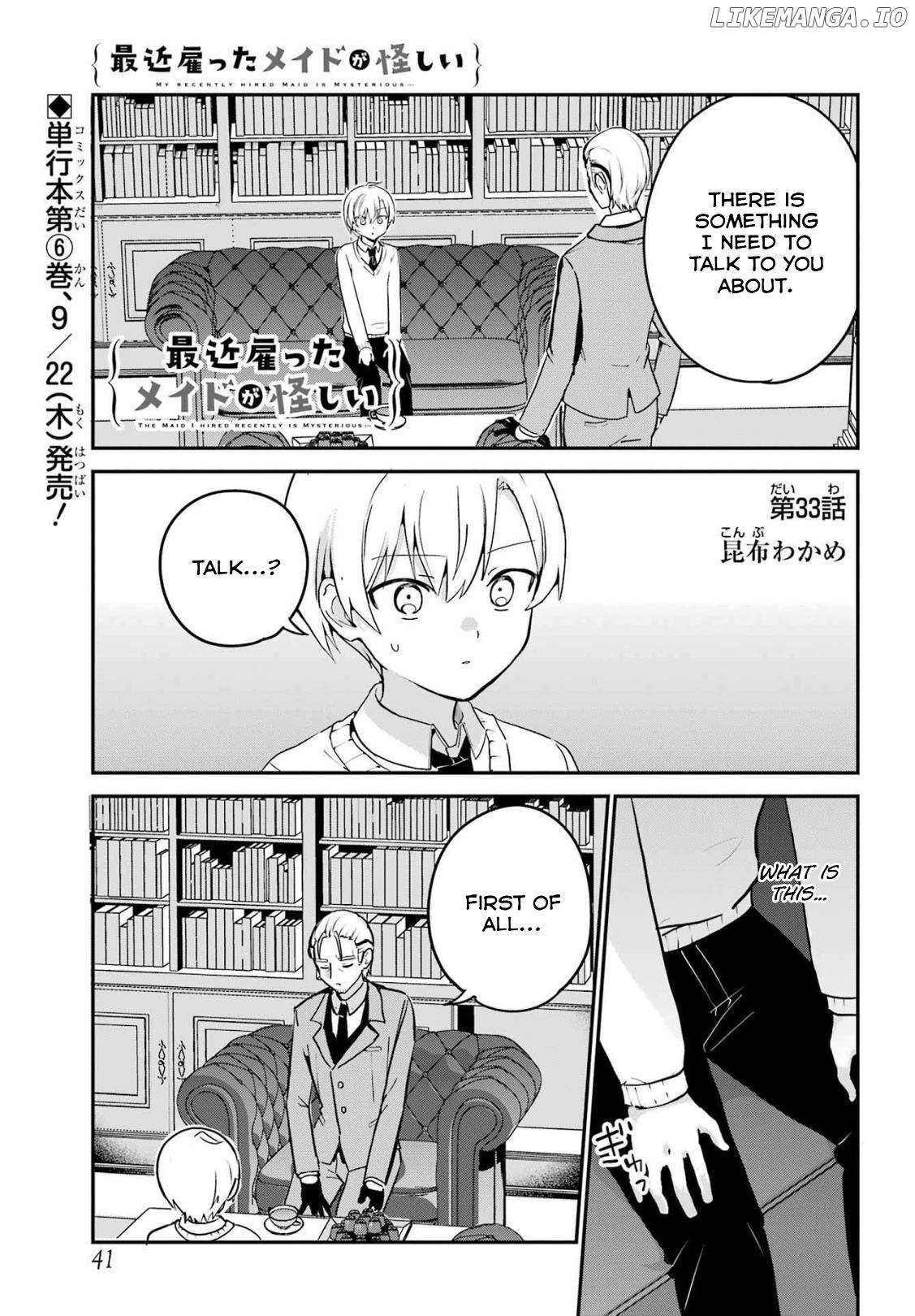 My Recently Hired Maid Is Suspicious (Serialization) Chapter 56 page 2 - 