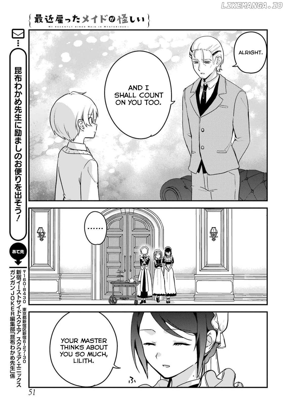 My Recently Hired Maid Is Suspicious (Serialization) Chapter 56 page 12 - 