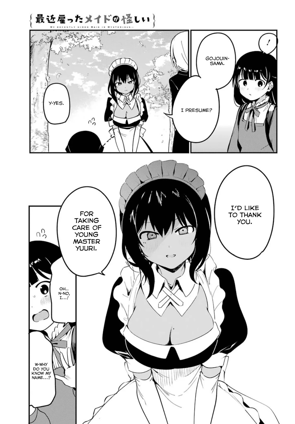 My Recently Hired Maid Is Suspicious (Serialization) Chapter 6 page 15 - 