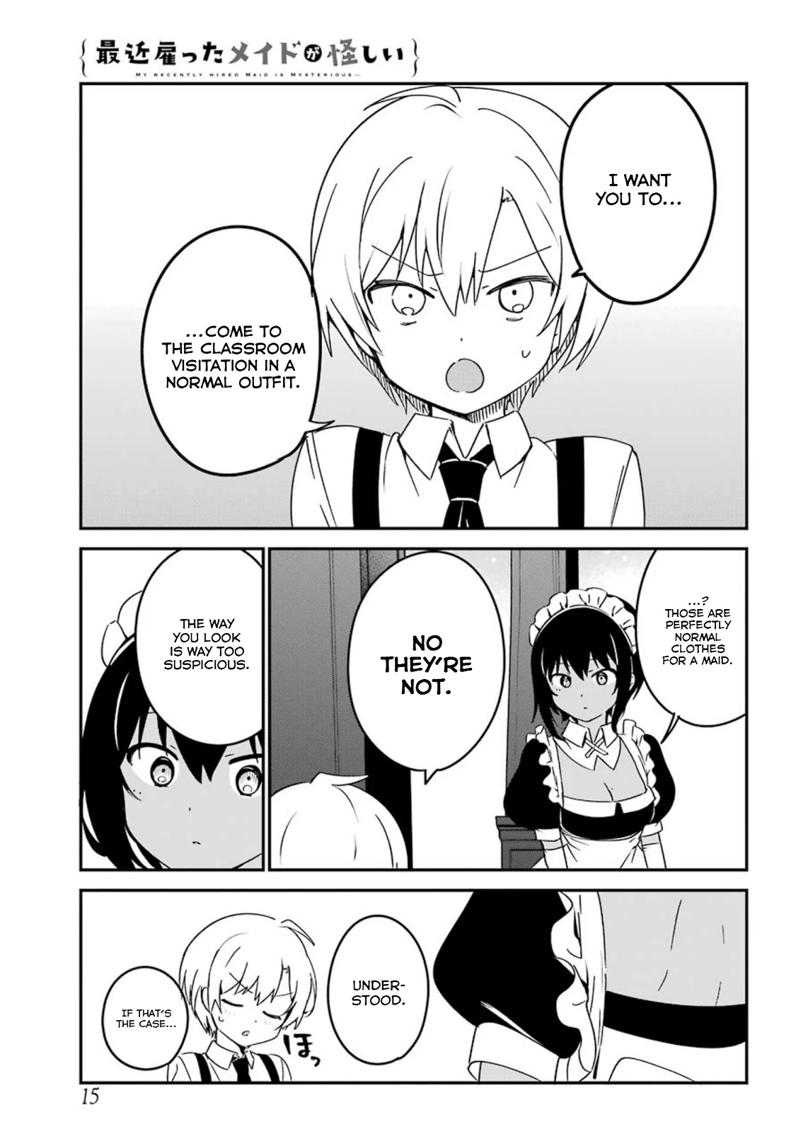 My Recently Hired Maid Is Suspicious (Serialization) Chapter 8 page 4 - 