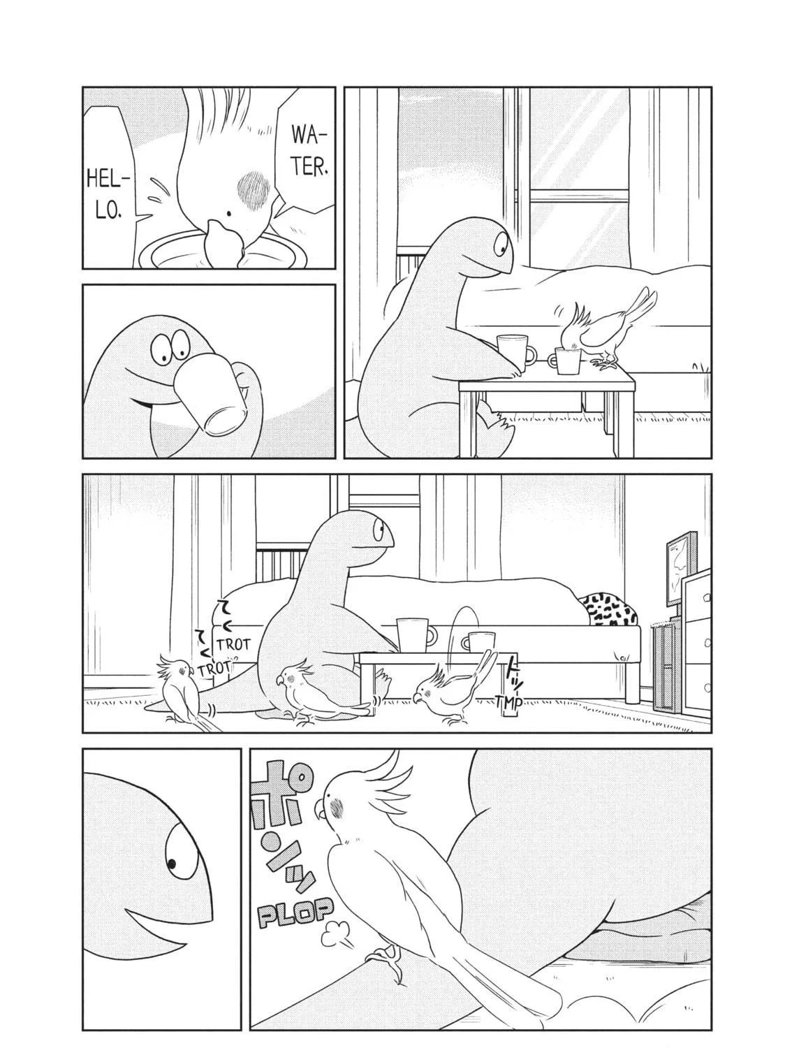 Read My Roomie Is a Dino chapter 21 image 8 on Lezhin