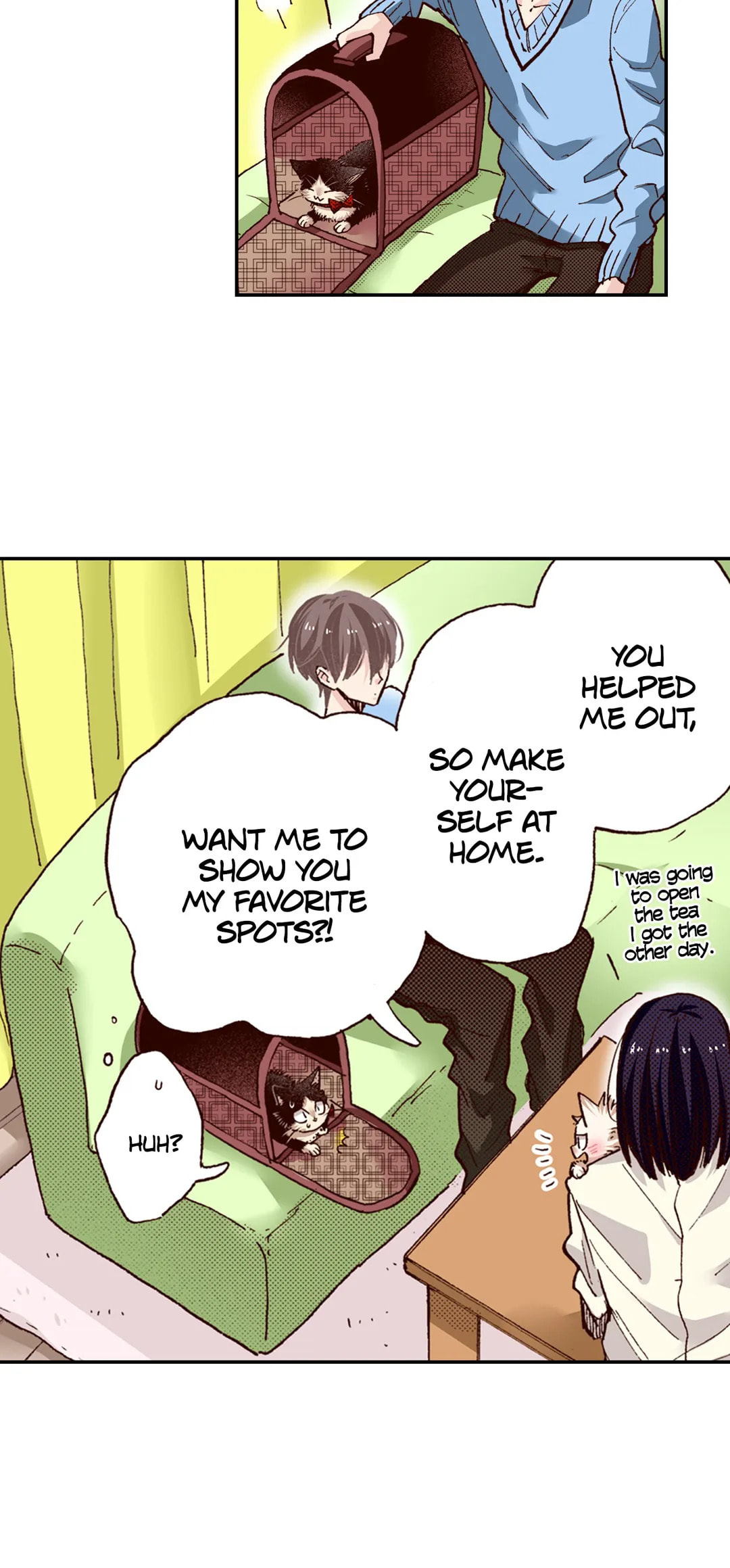 Read My Roommate is a Cat chapter 59 image 12 on Lezhin
