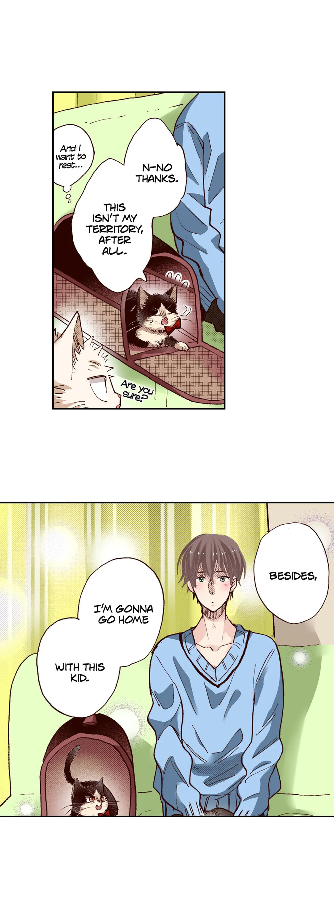 Read My Roommate is a Cat chapter 59 image 13 on Lezhin