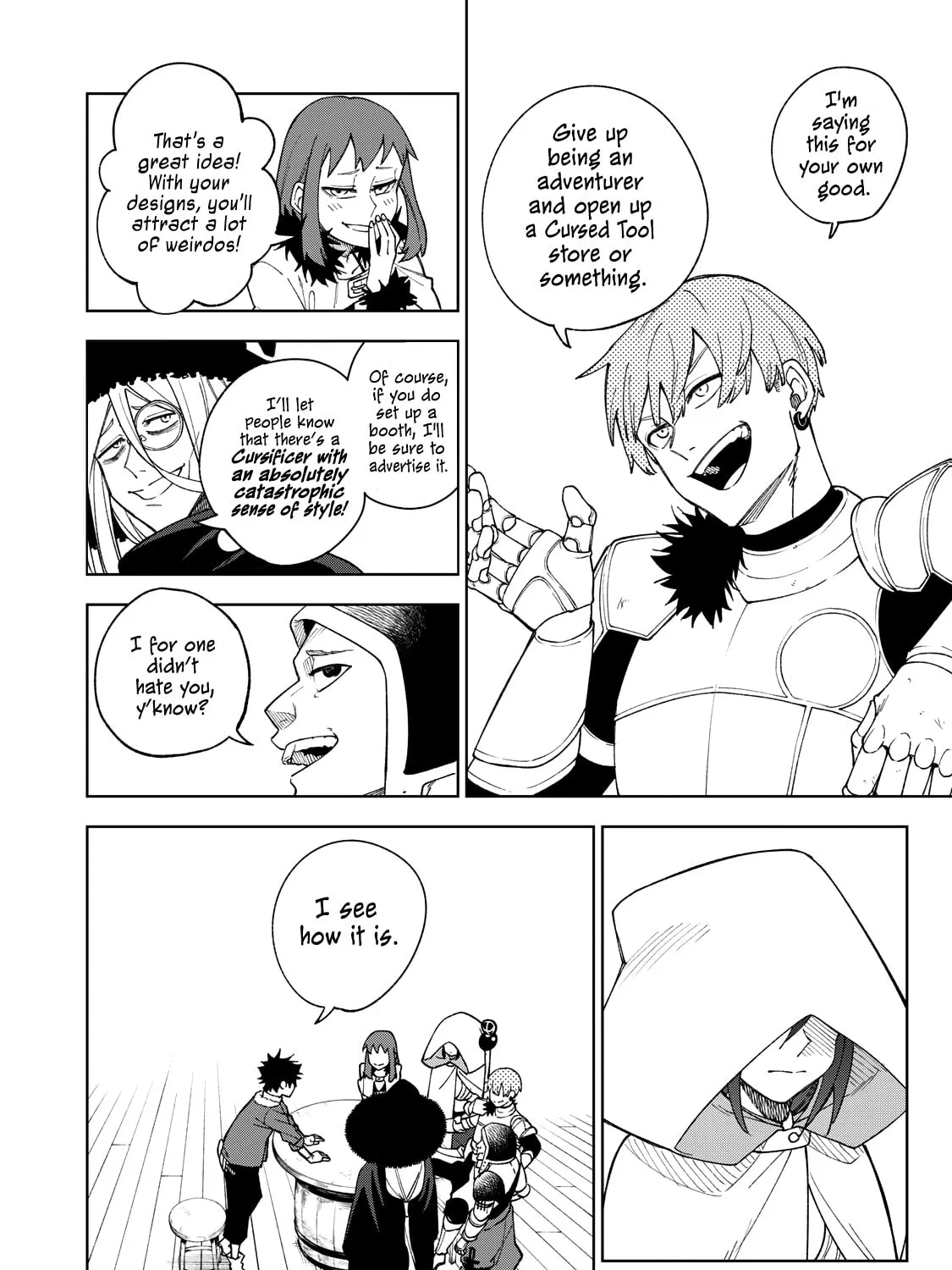 My S-Rank Party Fired Me for Being a Cursificer ~ I Can Only Make “Cursed Items”, but They're Artifact Class! Chapter 1 page 27 - 