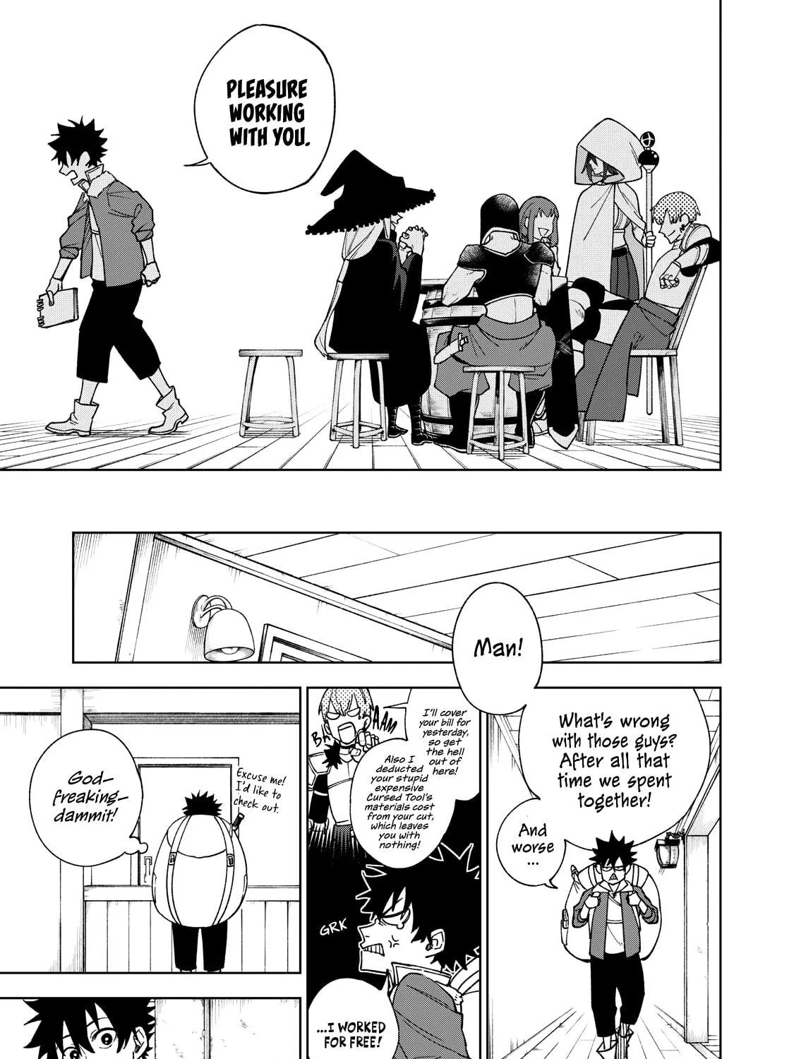 My S-Rank Party Fired Me for Being a Cursificer ~ I Can Only Make “Cursed Items”, but They're Artifact Class! Chapter 1 page 29 - 