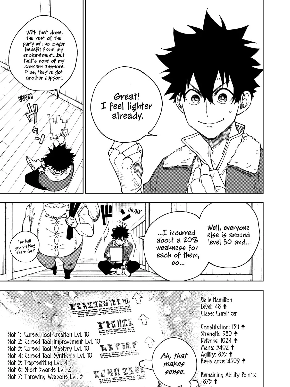 My S-Rank Party Fired Me for Being a Cursificer ~ I Can Only Make “Cursed Items”, but They're Artifact Class! Chapter 1 page 37 - 