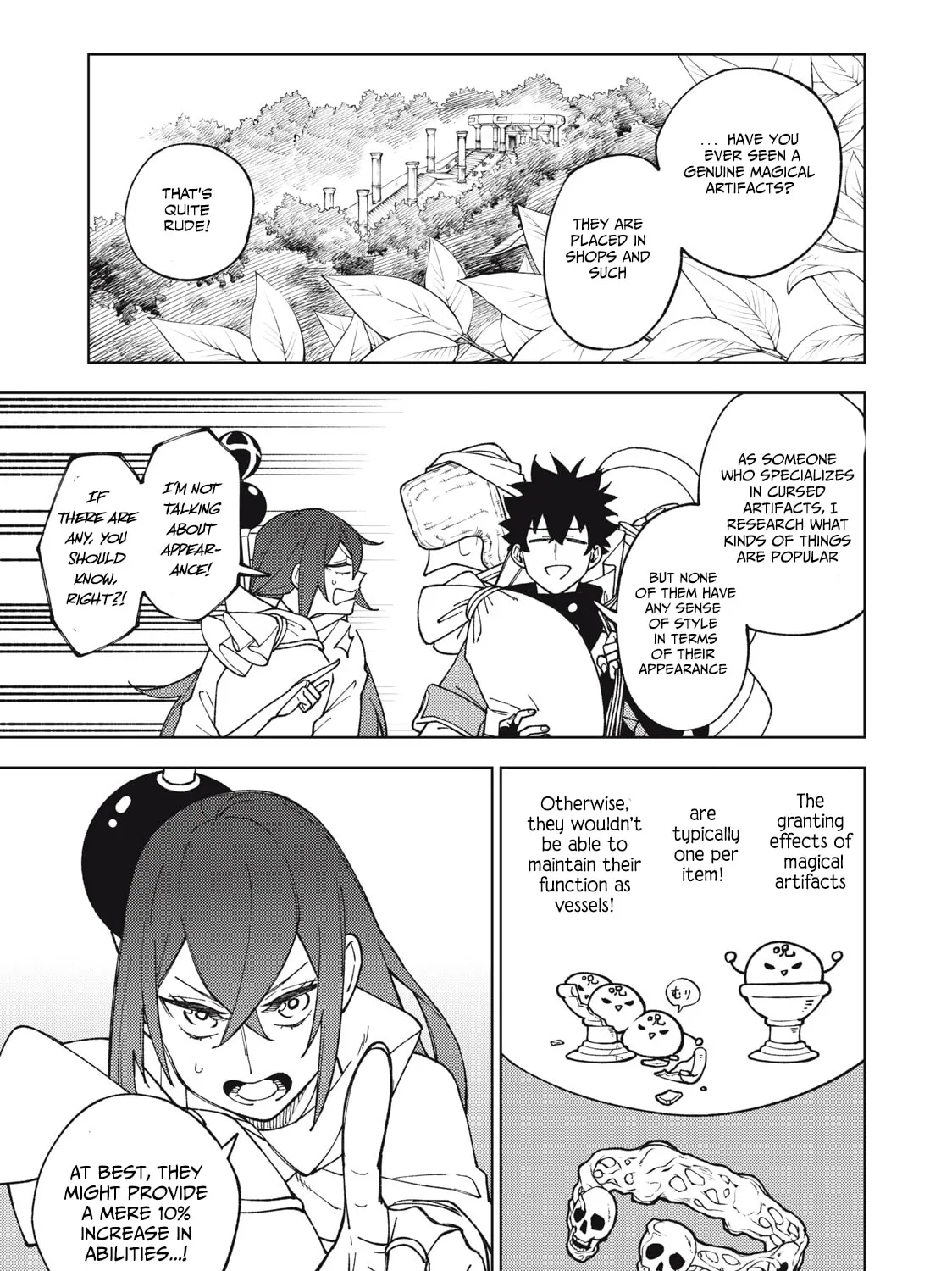 My S-Rank Party Fired Me for Being a Cursificer ~ I Can Only Make “Cursed Items”, but They're Artifact Class! Chapter 11.1 page 6 - 