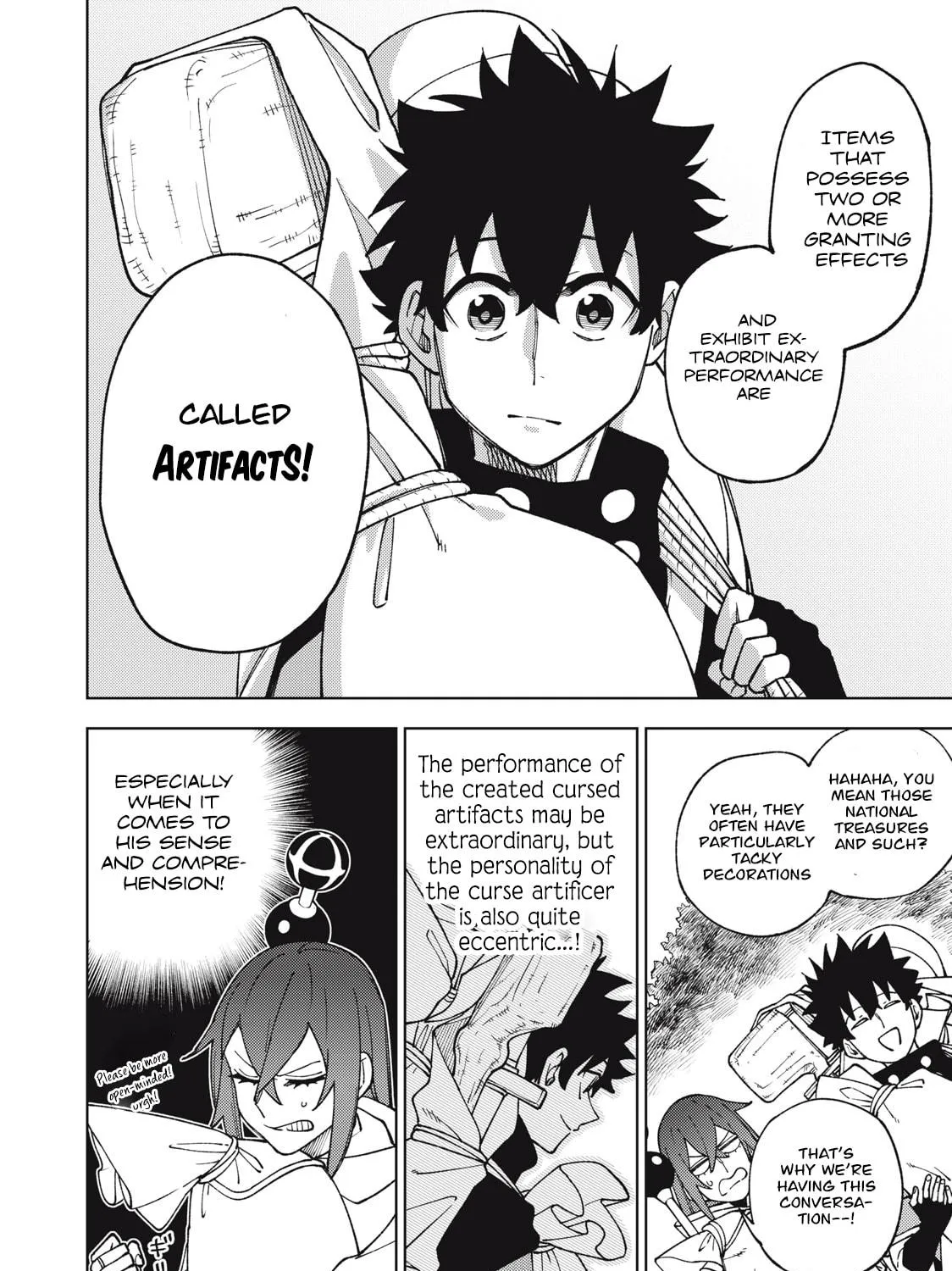 My S-Rank Party Fired Me for Being a Cursificer ~ I Can Only Make “Cursed Items”, but They're Artifact Class! Chapter 11.1 page 8 - 
