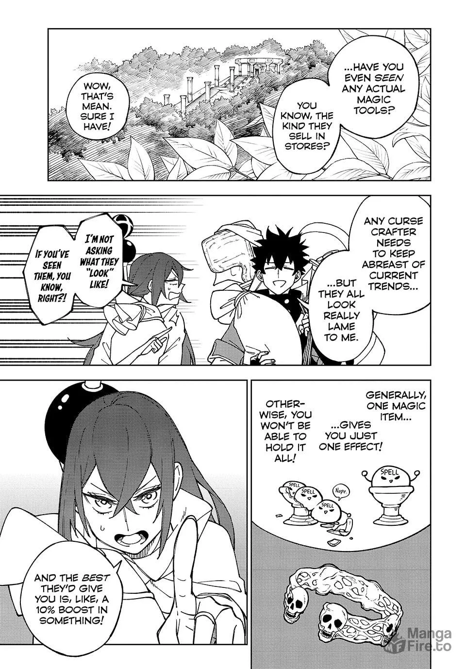 My S-Rank Party Fired Me for Being a Cursificer ~ I Can Only Make “Cursed Items”, but They're Artifact Class! Chapter 11 page 3 - 