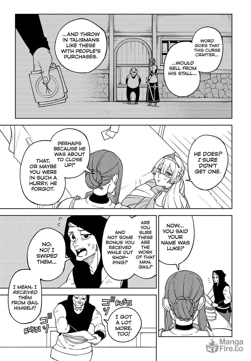 My S-Rank Party Fired Me for Being a Cursificer ~ I Can Only Make “Cursed Items”, but They're Artifact Class! Chapter 12 page 9 - 