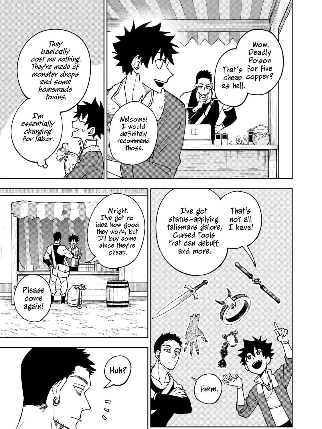 My S-Rank Party Fired Me for Being a Cursificer ~ I Can Only Make “Cursed Items”, but They're Artifact Class! Chapter 2 page 23 - 